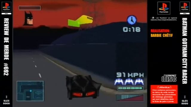 Review de merde #692 : Batman Gotham City Racer [PS1] смотреть онлайн