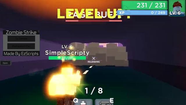 ?NEW? ZOMBIE STRIKE SCRIPT GUI HACK | ROBLOX смотреть онлайн