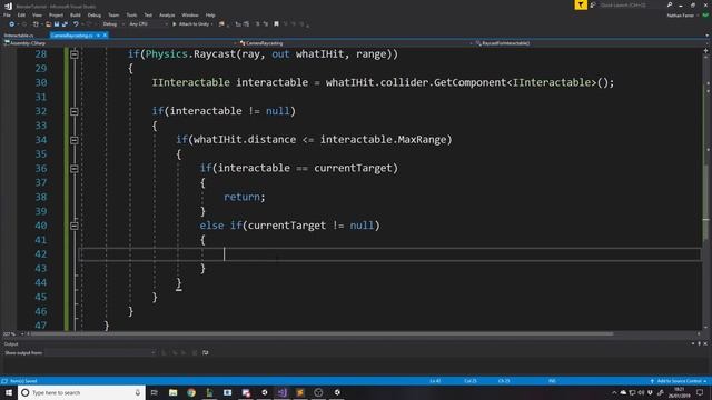 How to make an Interaction system for your Unity Game! смотреть онлайн