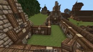 Как построить Таверну в Minecraft? [Средневековье]