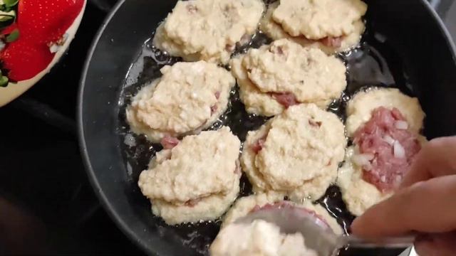 Драники С начинкой на завтрак☕ смотреть онлайн