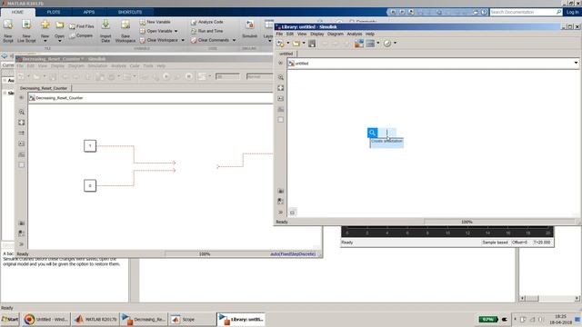 How to create a subsystem and library block from any model in Simulink? смотреть онлайн