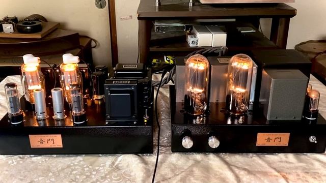 211 preamp/ buffer amp drive 811A power amp смотреть онлайн