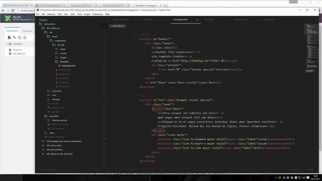 MODX Basics #1 - Setting up смотреть онлайн