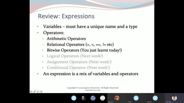Java primitive types - Legion of Learners CZ1 смотреть онлайн
