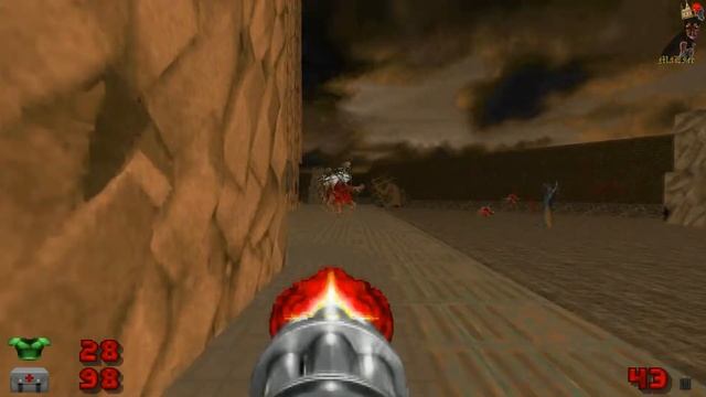 Master Levels for Doom II (GZDoom) 100% Walkthrough - Mephisto's Maosoleum смотреть онлайн