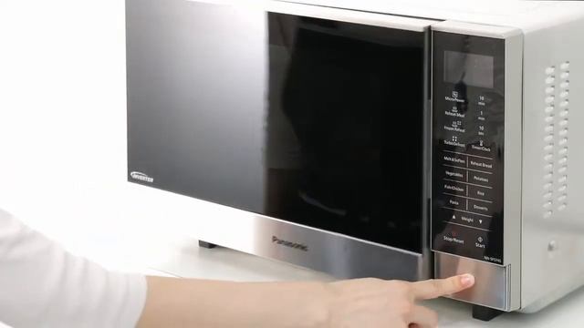 NN-SF574S Flatbed Microwave - Suitable for Large Dishes смотреть онлайн
