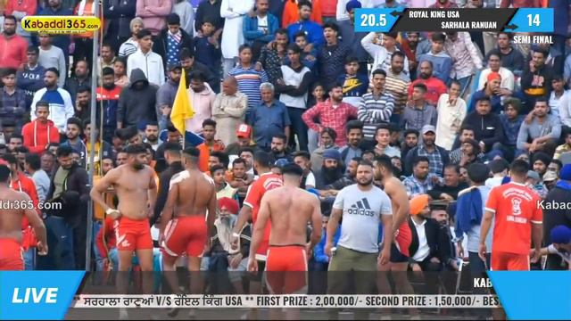 Semi Final Match | Sarhala Ranuan Vs Royal King USA | Kabulpur (Jalandhar) Kabaddi Cup 05 Mar 2020 смотреть онлайн