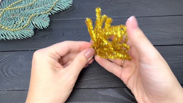 10 ИДЕЙ? Поделки Из синельной проволоки на Новый Год 2022 смотреть онлайн