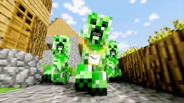 Reverse - Element Animation & Dan Bull - Creeper Rap (Ending B) смотреть онлайн