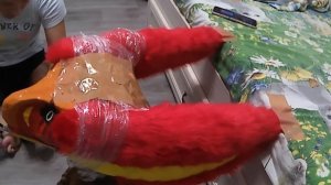 Как обшить раптора мехом .