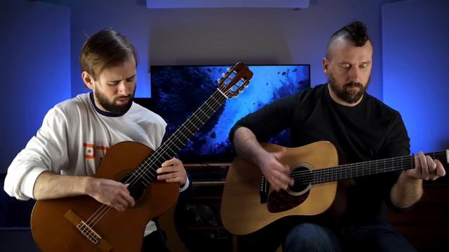 Donkey Kong Country - Aquatic Ambience - Acoustic/Classical Guitar Cover - Super Guitar Bros смотреть онлайн