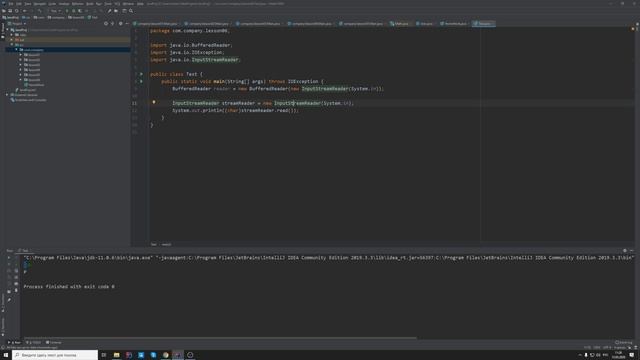 Урок 6. BufferedReader, ввод данных в java [Курсы Java с нуля] смотреть онлайн
