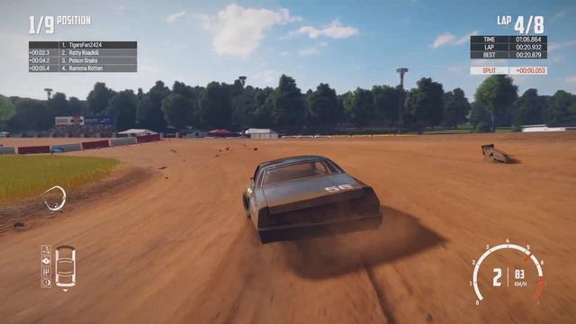 Figure 8 Rodeo!!! - Wreckfest смотреть онлайн