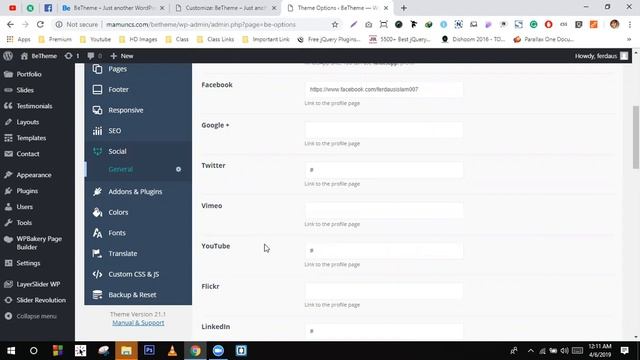BeTheme Installation with database and user in cPanel Part 03 смотреть онлайн