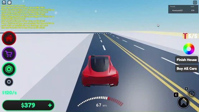 Car Driving in House Tycoon *Roblox* смотреть онлайн