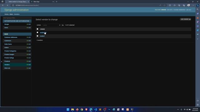#65|Vendor Login & logout|Multivendor Ecommerce Website Django ReactJs & DRF смотреть онлайн