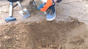 Испытание песчаных грунтов методом режущего кольца