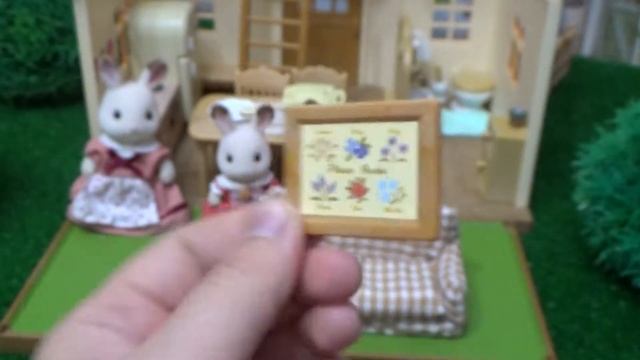 ОБЗОР Sylvanian Families (5013) - Папа на диване I Review Сhocolate Rabbit Father Set смотреть онлайн