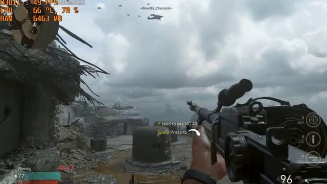 Call of Duty WW2 : on GTX 1050 2gb (I'm dumb in fps games so no hate ) смотреть онлайн
