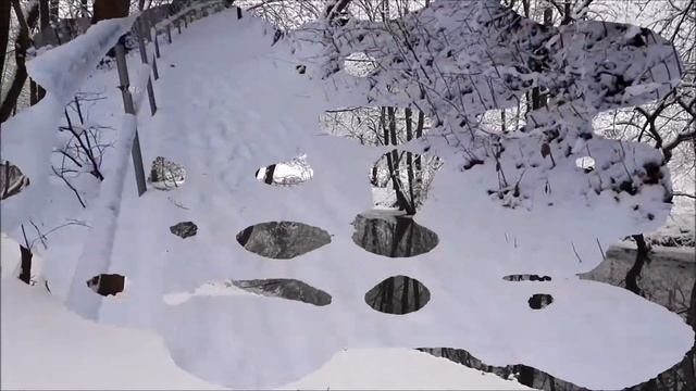 7 марта, а нас завалило снегом. Дворники не успевают чистить дороги. смотреть онлайн