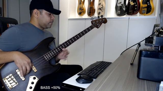 Teste preamp B Aguiar Jazz Bass - Pizzicato смотреть онлайн