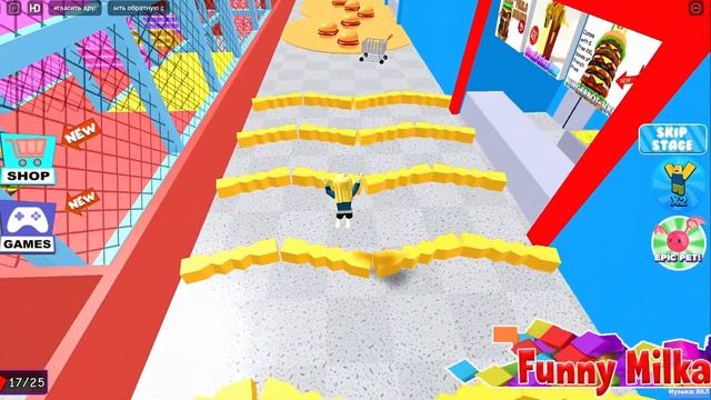 [?NEW] ПОБЕГ ИЗ СУПЕРМАРКЕТА МИСТЕРА ЯММИ Собрала все 25 жетонов MR YUMMY'S SUPERMARKET Roblox смотреть онлайн