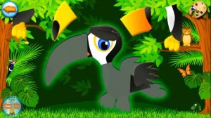 Forest - Kids Coloring Book Games - Learning Forest Animals - Cute Jungle Animals