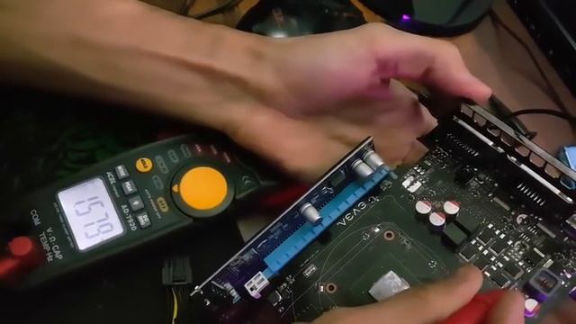 REPARO EVGA GTX 650Ti Placa sem Vcore + Reballing! смотреть онлайн