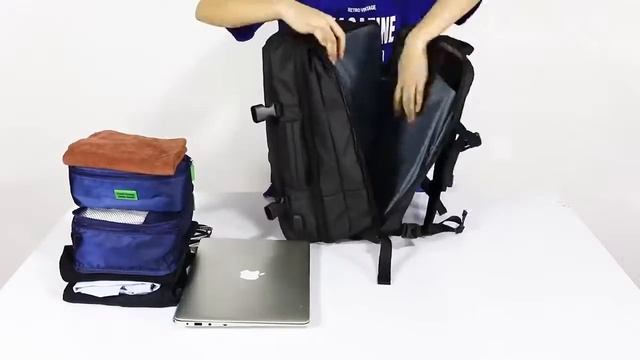 Многофункциональный 15-дюймовый большой емкости расширения ноутбук рюкзак с USB-портом для зарядки смотреть онлайн