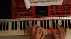 Этюд А.Николаев.медленно.Новая школа для игры на фортепиано