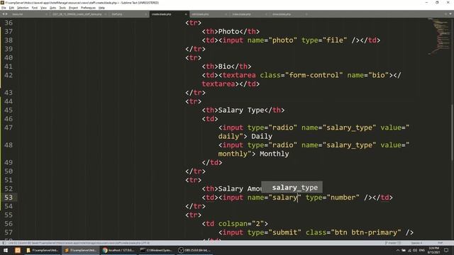 Laravel Full Course - Hotel Management System | Manage Staff with Department | Laravel Tutorials #1 смотреть онлайн
