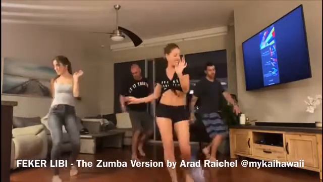 Feker Libi Eden Alena zumba by Arad Raichel смотреть онлайн