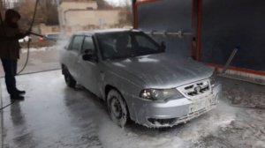 Моем машину. Мойка самообслуживания. Пена, Вода, Воск, Осмос.