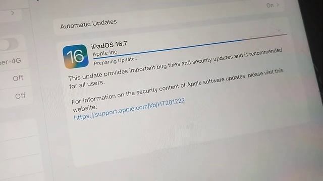 Update to iPadOS 16.7 смотреть онлайн