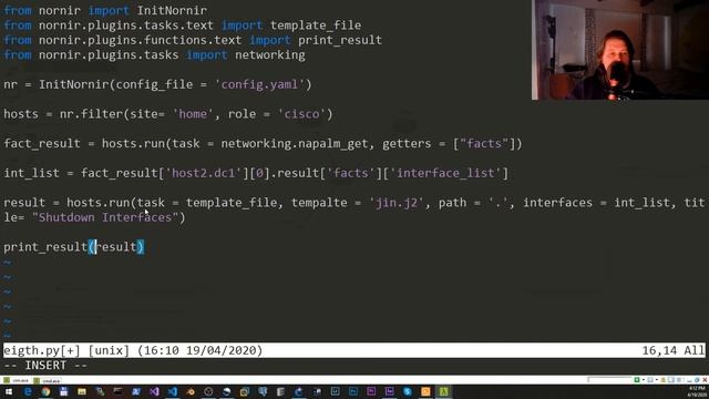 Nornir - Shutting down unused interfaces смотреть онлайн