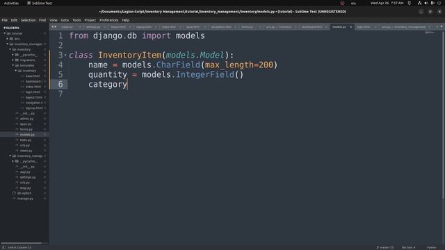 Build an Inventory Management System with Python and Django: A Step-by-Step Tutorial смотреть онлайн