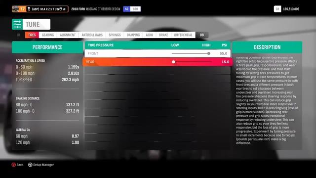 FORZA HORIZON 4 - FASTEST DRAG MUSTANG TUNE - 2018 FORD MUSTANG "DEBERTI DESIGN" смотреть онлайн