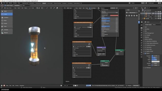 Blender 2.8 Emission Maps in PBR Addon смотреть онлайн