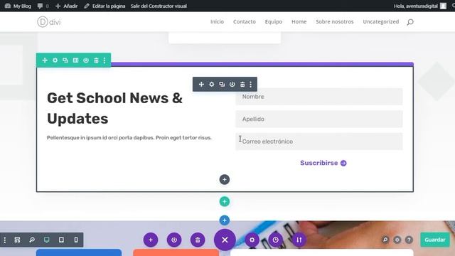 Cómo Hacer la Web de una Escuela con WordPress y Divi (Parte 1) смотреть онлайн