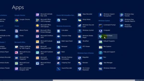Windows 8 Control Panel Location Tutorial and Review - Tricks & Tips