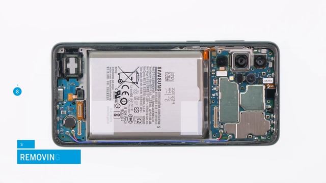 Samsung Galaxy A33 5G – Battery replacement [repair guide + reassembly] смотреть онлайн