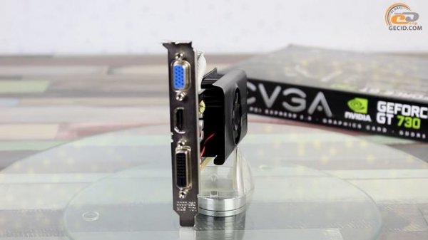 EVGA GeForce GT 730 2GB GDDR5 (Low Profile) - видеоитоги обзора видеокарты