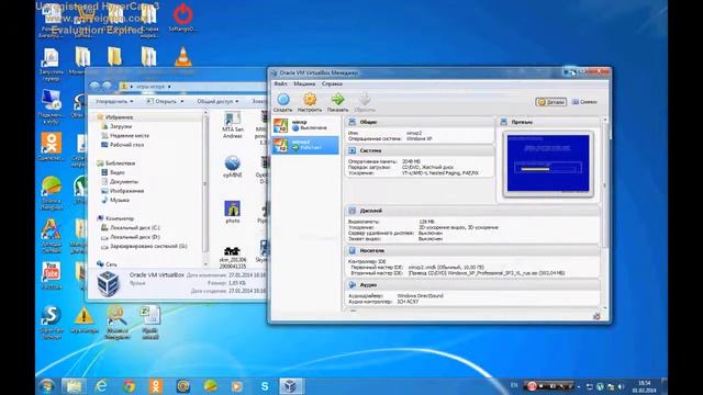 VirtualBox Установка и настройка windows XP смотреть онлайн