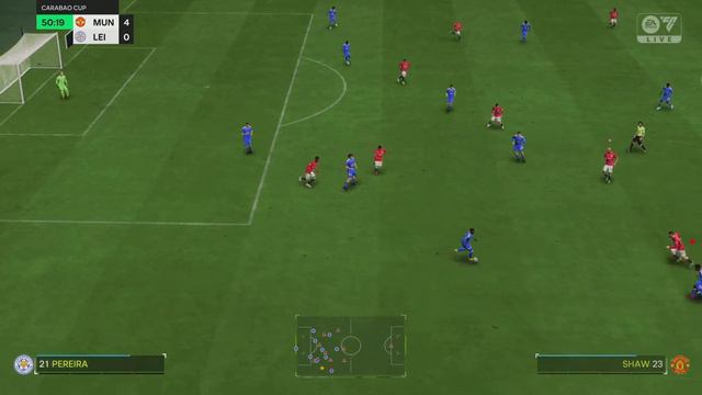 FC 24 - Manchester United vs Leicester City | EFL Cup | PS5™ [4K60] смотреть онлайн