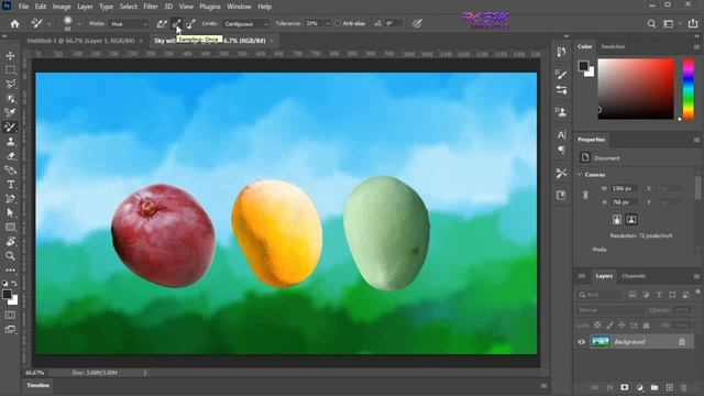 Color Replacement Tool in Adobe Photoshop | Adobe Photoshop Tutorials Basic Part 22 смотреть онлайн