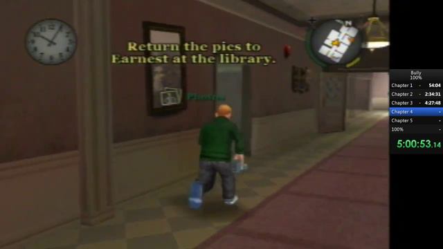 Bully Classic 100% Speedrun (9:13:38 IGT, 10:00:00:08 RTA) смотреть онлайн