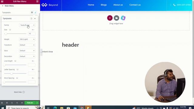 Lecture 10: How to create header for WordPress website | complete WordPress course 2023 |Hindi |Urd смотреть онлайн
