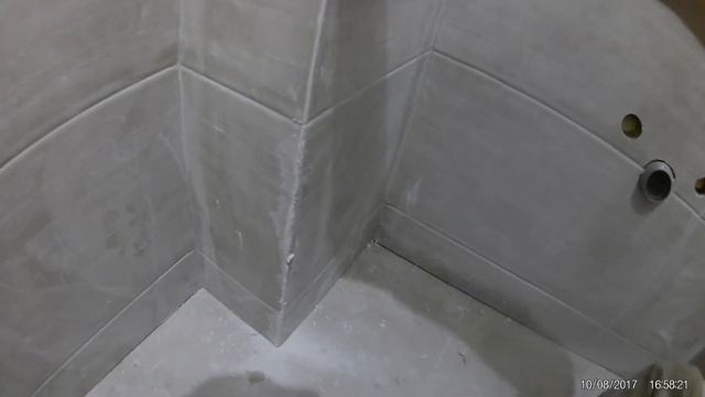 оформление угла на ус, глина, затирка церезит смотреть онлайн