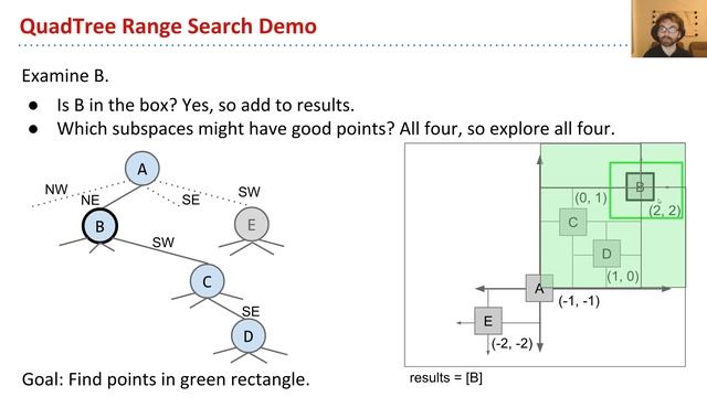 Multidimensional Data, Video 5 QuadTree Range Finding смотреть онлайн